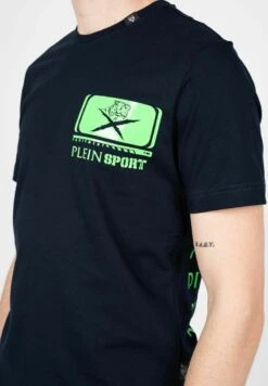 Plein Sport T-Shirt Print - Dunkelblau -Herrenbekleidung a4070a5096594b7c90d8ee7efdf2eee5
