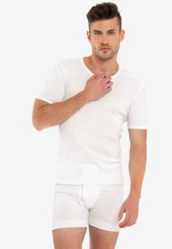 Schiesser 2 PACK - Unterhemd/-shirt - Weiß -Herrenbekleidung a43647d084f548afb701a90b15928815