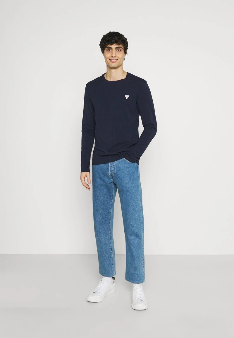 Guess CORE - Langarmshirt - Blue Navy 4 Guess CORE - Langarmshirt - Blue Navy – Bild 2