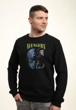 Henry Tiger MARVEL MOON KNIGHT MOON KNIGHT TEAM - Sweatshirt - Black -Herrenbekleidung a72e2aa51e2f49fe981de94c2e7ffbf0