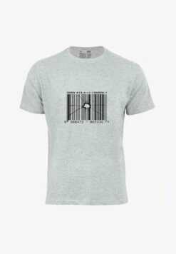 BARCODE - OUT OF ORDER - T-Shirt Print - Weiß -Herrenbekleidung a8452b66e49b4a15b68e791e542f204e
