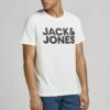 Jack & Jones JJECORP LOGO SS O NECK NOOS - T-Shirt Print - White -Herrenbekleidung a97c4857e4ae43b286604da3b07d4250