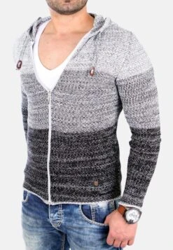 Strickjacke - Schwarz 10 Strickjacke - Schwarz -Herrenbekleidung ab69639ea7324cf69f096e8cfc852b9b 1