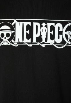 BERSHKA BOXY FIT SHORT SLEEVE ONE PIECE - T-Shirt Print - Black -Herrenbekleidung abce4639f5a747ec82c68acaf4d0da7c