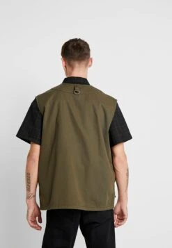 URBAN CLASSICS WORKER - Weste - Dark Olive -Herrenbekleidung abcea859123d43d090d847113895d586