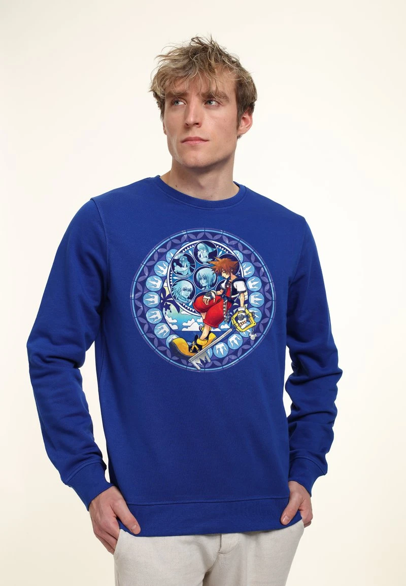 Henry Tiger KINGDOM HEARTS STAINED GLASS SORA - Sweatshirt - Royal Blue 3 Henry Tiger KINGDOM HEARTS STAINED GLASS SORA - Sweatshirt - Royal Blue