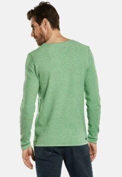 STRUKTURIERT - Strickpullover - Grasgrün -Herrenbekleidung ac9179fa28ed4159bd4ab0a42d366893
