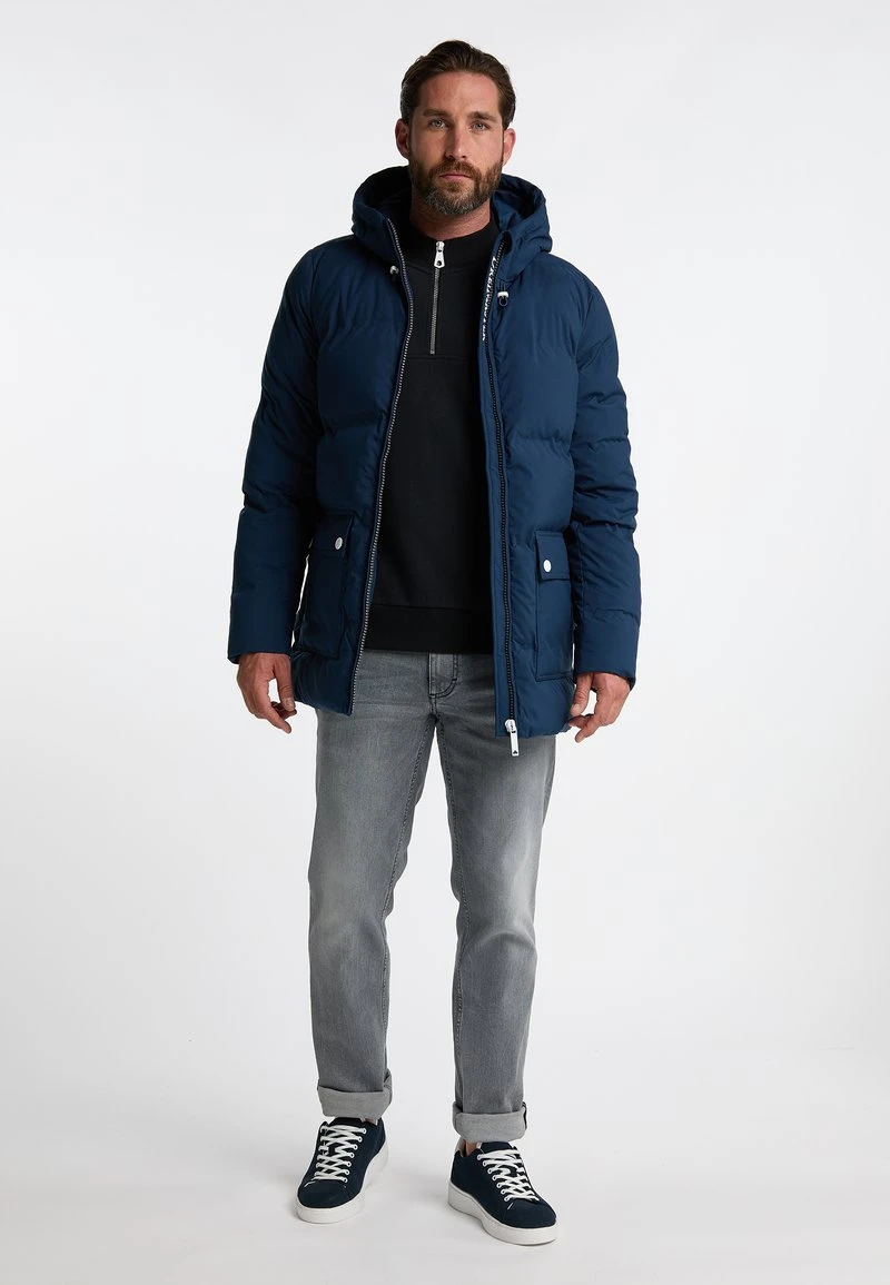 Dreimaster MIT WATTIERUNG PRYAM - Wintermantel - Dunkelmarine 4 Dreimaster MIT WATTIERUNG PRYAM - Wintermantel - Dunkelmarine – Bild 2