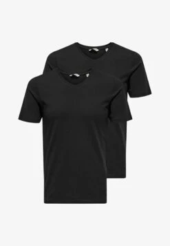 Only & Sons BASIC - T-Shirt Basic - Black