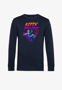 Henry Tiger X-MEN NEON KITTY PRYDE - Sweatshirt - Navy Blue 11 Henry Tiger X-MEN NEON KITTY PRYDE - Sweatshirt - Navy Blue -Herrenbekleidung ad167a281f6e498086bb20561c5d9d4f