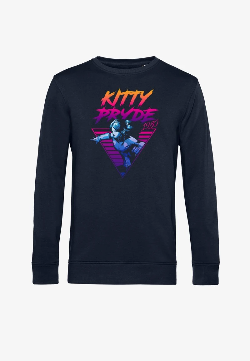 Henry Tiger X-MEN NEON KITTY PRYDE - Sweatshirt - Navy Blue 6 Henry Tiger X-MEN NEON KITTY PRYDE - Sweatshirt - Navy Blue – Bild 4
