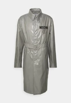 MOSCHINO Trenchcoat - Grey -Herrenbekleidung ae687feb78fe41879a30c46279f78480