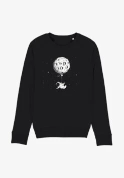 FUNNY SPACEMAN - Sweatshirt - Black