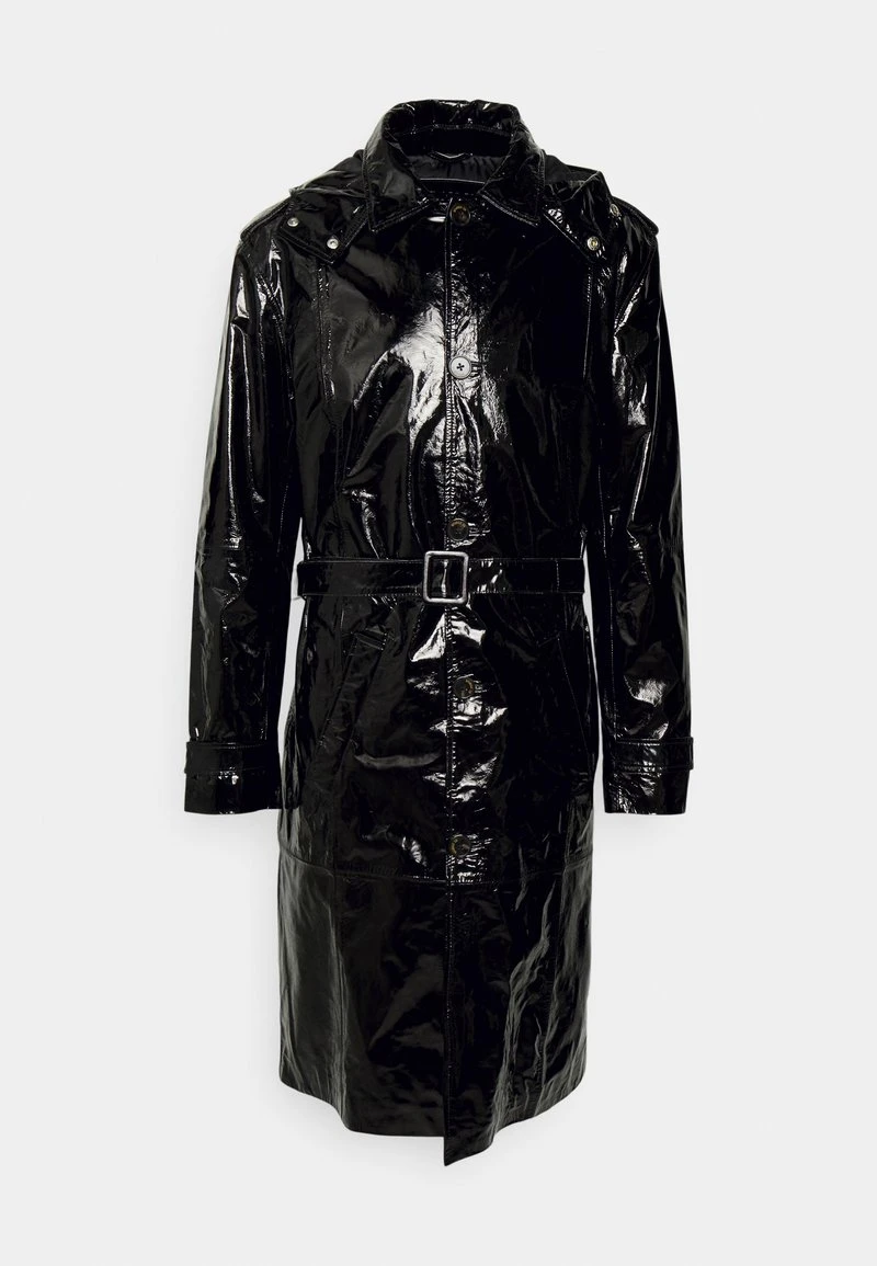ZACH - Klassischer Mantel - Black Patent 7 ZACH - Klassischer Mantel - Black Patent – Bild 5