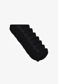 Tom Tailor 7ER PACK - Slip - Schwarz Dunkel Uni