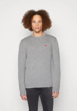ORIGINAL SWEATER - Strickpullover - Mid Tone Grey Heather
