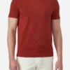 Oscar Jacobson KYRAN - T-Shirt Basic - Red Manuka -Herrenbekleidung b29ee101f6e14b9ea325d036d91cf235