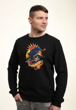 Henry Tiger MULAN GREAT STONE DRAGON - Sweatshirt - Black 12 Henry Tiger MULAN GREAT STONE DRAGON - Sweatshirt - Black -Herrenbekleidung b58f4e35a00146e097b836b24b682fb8 1
