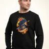Henry Tiger MULAN GREAT STONE DRAGON - Sweatshirt - Black -Herrenbekleidung b58f4e35a00146e097b836b24b682fb8