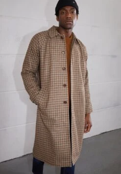 Nudie Jeans COREY - Klassischer Mantel - Brown