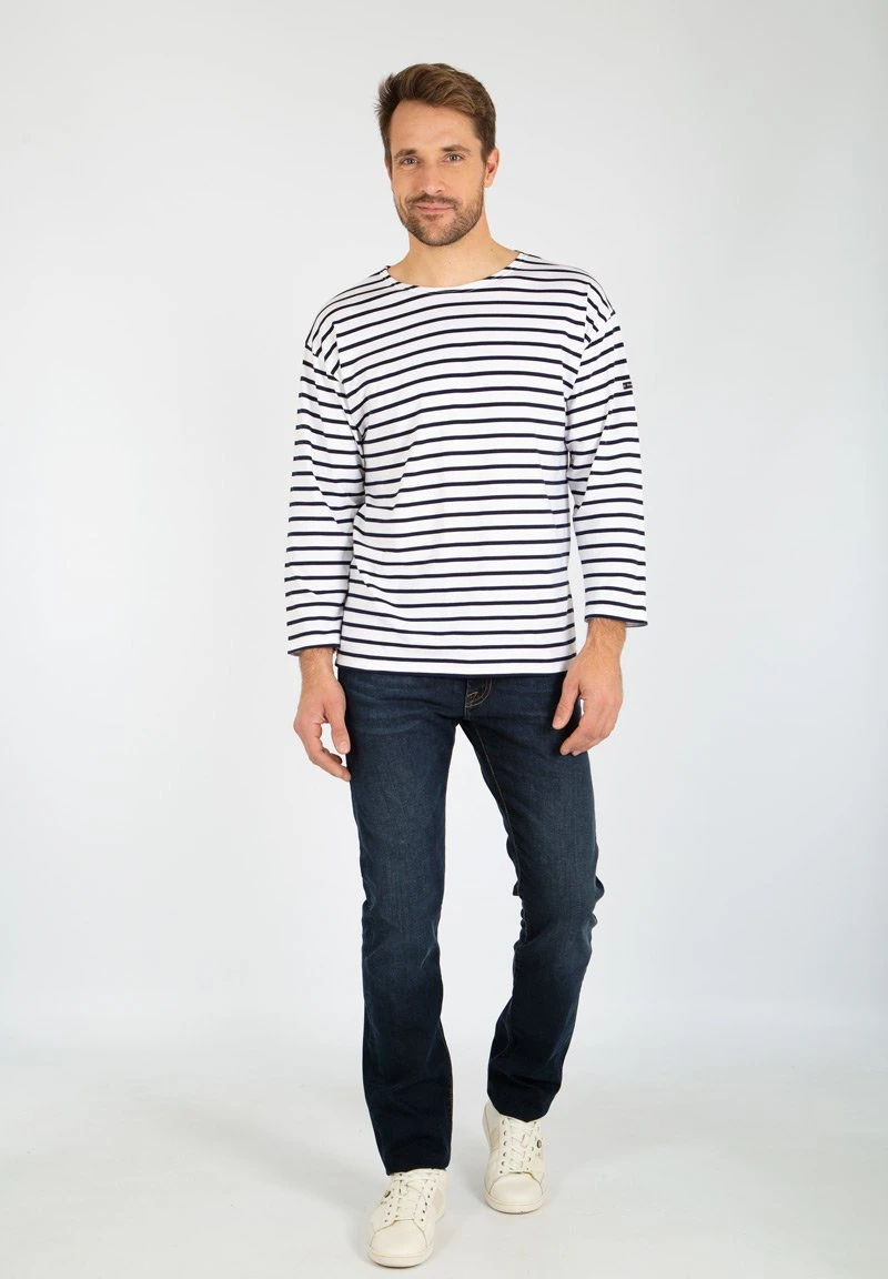 Armor-Lux BEG MEIL MARINIÈRE - Langarmshirt - Blanc/navire 4 Armor-Lux BEG MEIL MARINIÈRE - Langarmshirt - Blanc/navire – Bild 2