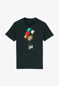 GNOME FOOTPRINT - T-Shirt Print - Bottle Green -Herrenbekleidung b6716dc0aec74936a16b8541e5d25a89