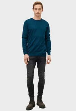 STANDARD FIT BASIC - Strickpullover - Oil -Herrenbekleidung b76eb43e5a334c70bb485ae290488f34 1