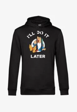 Henry Tiger SNOW WHITE GRUMPY DEAL - Kapuzenpullover - Black -Herrenbekleidung b83b20299e6e49bf93c43dee22a17a3f