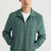 WE FASHION MET DESSIN - Übergangsjacke - Green -Herrenbekleidung b8d9272a77794cc3947f0ed3520e5c02