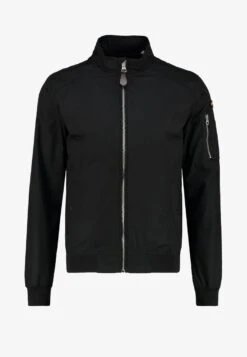 Schott KENNY - Bomberjacke - Black 13 Schott KENNY - Bomberjacke - Black -Herrenbekleidung b8e363204f9a4e96a467d7caf2a90746