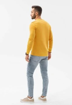 Langarmshirt - Mustard -Herrenbekleidung b9c7ea306aac49ab8833cad161527f79