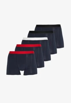 Pier One 5 PACK - Panties - Dark Blue/red -Herrenbekleidung ba6f2f15b66a486c8ed852722b2b6472