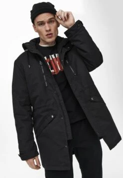 Only & Sons ONSKLAUS WINTER - Parka - Black -Herrenbekleidung ba769b1a226348b9a558b0784eadf610