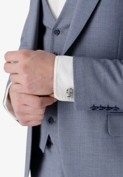 BUCHSTABE K - 1-TEILIG - Manschettenknopf - Silber -Herrenbekleidung bb5ccb5ff6bc49ea913cf36ecc847923