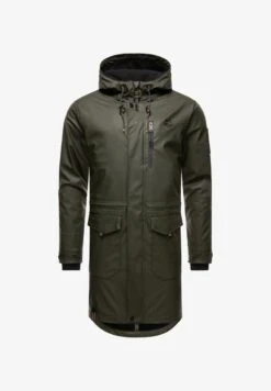 VERDAAN - Regenjacke / Wasserabweisende Jacke - Olive -Herrenbekleidung bb7f9bfd238345e9bb4fca9242752097 1