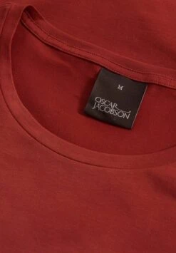 Oscar Jacobson KYRAN - T-Shirt Basic - Red Manuka -Herrenbekleidung bc1dc2968d934a28a68faddfc231241e
