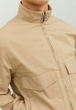 JACK&JONES Premium HOCHGESCHLOSSENE - Übergangsjacke - White Pepper -Herrenbekleidung bcb156db152d4198bee6e4a74f5ff716