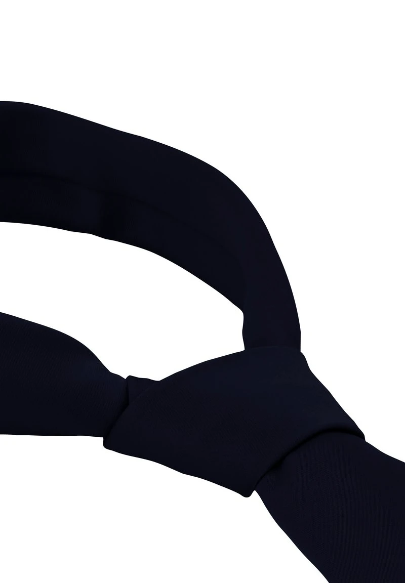 UNI - Krawatte - Dunkelblau 5 UNI - Krawatte - Dunkelblau – Bild 4