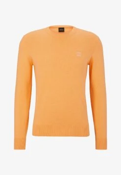 Boss KANOVANO - Strickpullover - Light Orange Three -Herrenbekleidung bf63dd409b194a1ba98032ebe758b640