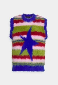 Jaded London VEST - Strickpullover - Multi -Herrenbekleidung c00cf849fd364af9bd308429d913af85