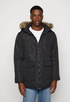 Jack & Jones JJECRAFT - Wintermantel - Black