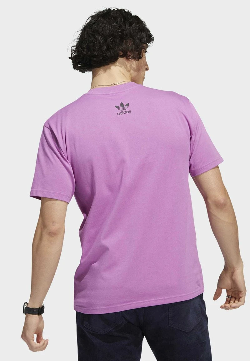 Adidas Originals CARTOON TREFOIL - T-Shirt Print - Purple 4 Adidas Originals CARTOON TREFOIL - T-Shirt Print - Purple – Bild 2