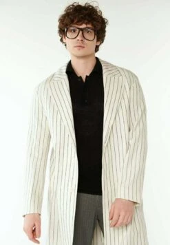 KERB-REVERS - Klassischer Mantel - White -Herrenbekleidung c5140c87a9894bec8fce27383c1e4b87