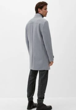 S.Oliver MIT VERSCHLIESSBAREM KRAGEN - Klassischer Mantel - Grey -Herrenbekleidung c548001c1db34263b4addfaa9ba122b5