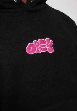 Obey Clothing LADERA POLAR HOOD UNISEX - Fleecepullover - Black 13 Obey Clothing LADERA POLAR HOOD UNISEX - Fleecepullover - Black -Herrenbekleidung ca80c6dbb5e9424da8ff25f6d676effa