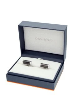 Davidoff Manschettenknopf - Rhodium/black -Herrenbekleidung cd73e2406d85400ca2a3479b8ff3077f