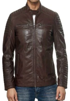 Lederjacke - Khaki 13 Lederjacke - Khaki -Herrenbekleidung cffd6f31f03c49d599c0015e17c240e6