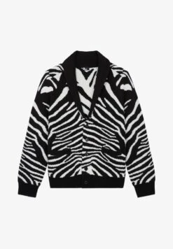 THE KOOPLES EN IMPRIMÉE ZÈBRE - Strickjacke - Black White 10 THE KOOPLES EN IMPRIMÉE ZÈBRE - Strickjacke - Black White -Herrenbekleidung d01777befd1e43beac8d671dd4dedc75 1