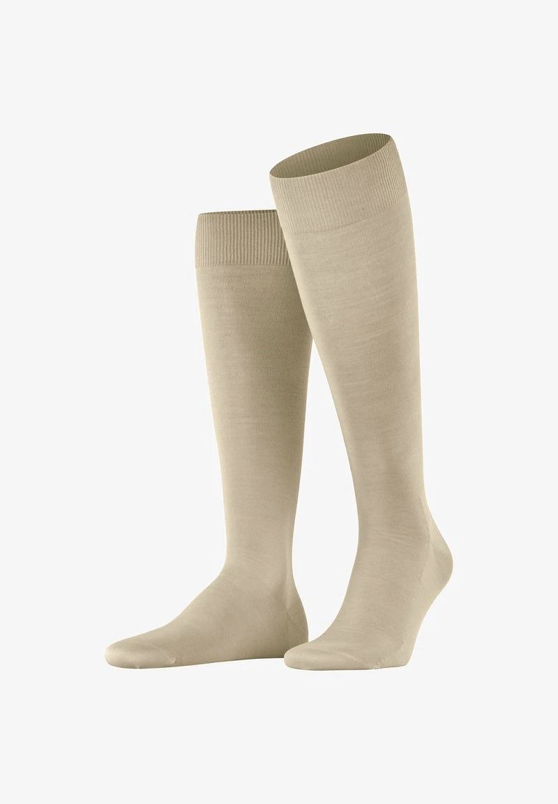 Falke CLIMAWOOL BUSINESS & CASUAL - Kniestrümpfe - Sand 2 Falke CLIMAWOOL BUSINESS & CASUAL - Kniestrümpfe - Sand