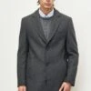STANDARD FIT PLAIN - Klassischer Mantel - Grey